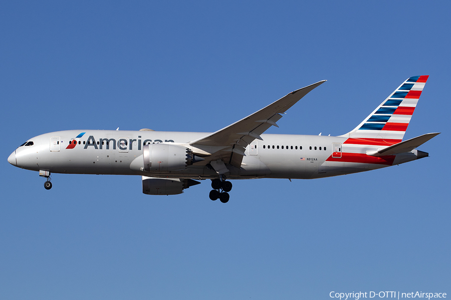 American Airlines Boeing 787-8 Dreamliner (N812AA) | Photo 538930