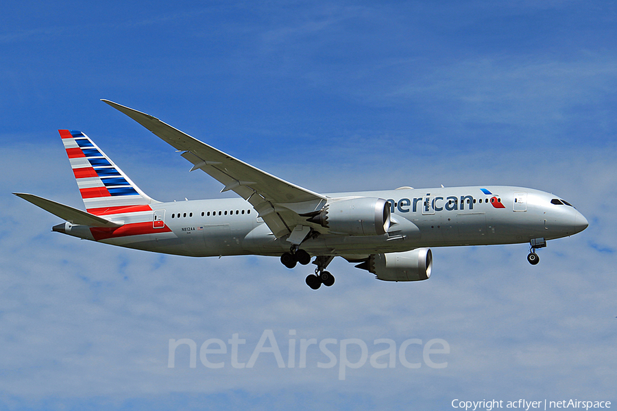 American Airlines Boeing 787-8 Dreamliner (N812AA) | Photo 176360