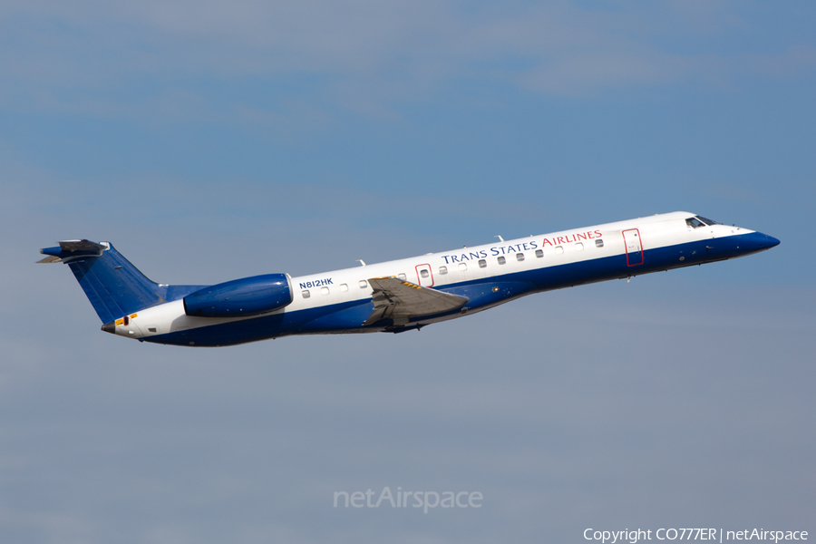 United Express (Trans States Airlines) Embraer ERJ-145LR (N812HK) | Photo 59569