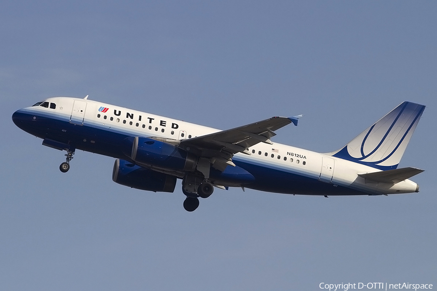United Airlines Airbus A319-131 (N812UA) | Photo 344244