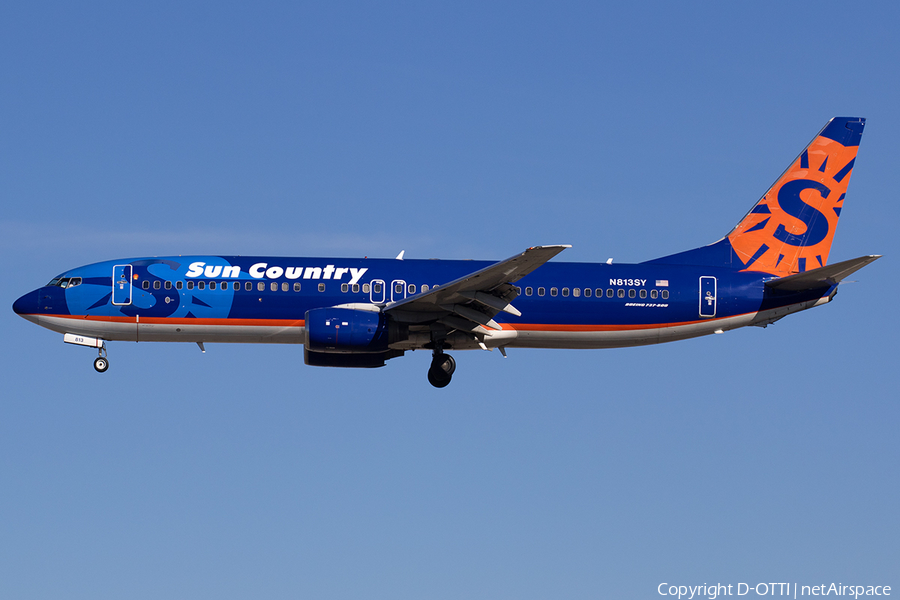 Sun Country Airlines Boeing 737-8Q8 (N813SY) | Photo 546985