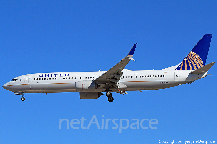 United Airlines Boeing 737-924(ER) (N81449) | Photo 171392