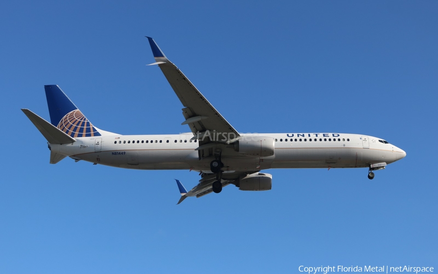 United Airlines Boeing 737-924(ER) (N81449) | Photo 406983