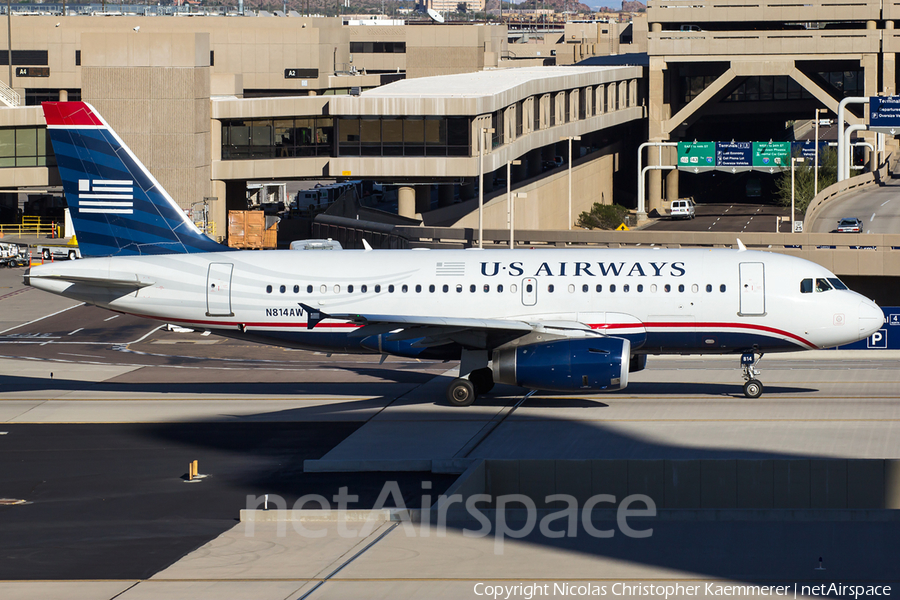 US Airways Airbus A319-132 (N814AW) | Photo 161272
