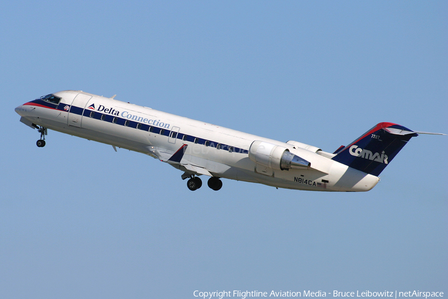 Delta Connection (Comair) Bombardier CRJ-100ER (N814CA) | Photo 150944