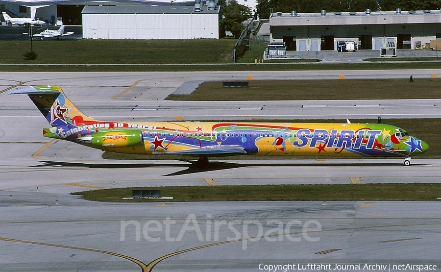 Spirit Airlines McDonnell Douglas MD-83 (N814NK) | Photo 405960