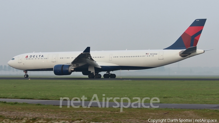 Delta Air Lines Airbus A330-323X (N814NW) | Photo 216387