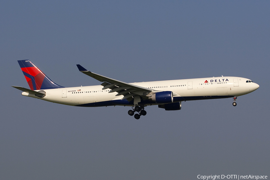 Delta Air Lines Airbus A330-323X (N814NW) | Photo 278012