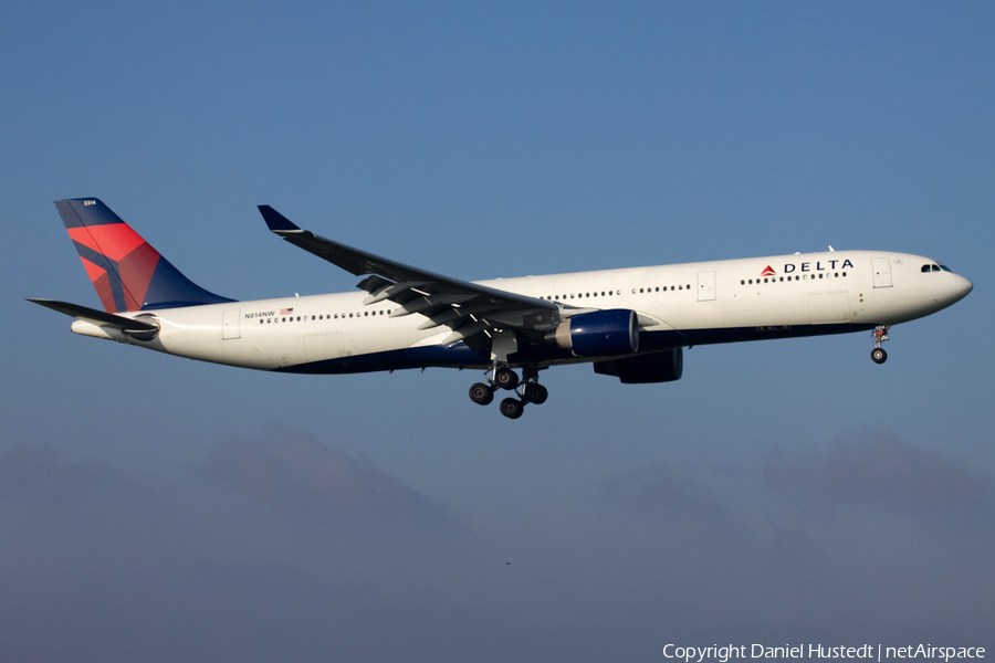 Delta Air Lines Airbus A330-323X (N814NW) | Photo 543246