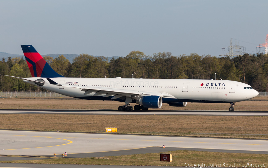 Delta Air Lines Airbus A330-323X (N814NW) | Photo 171020