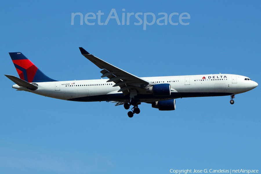 Delta Air Lines Airbus A330-323X (N814NW) | Photo 76767