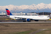 Delta Air Lines Airbus A330-323X (N814NW) at  Milan - Malpensa, Italy