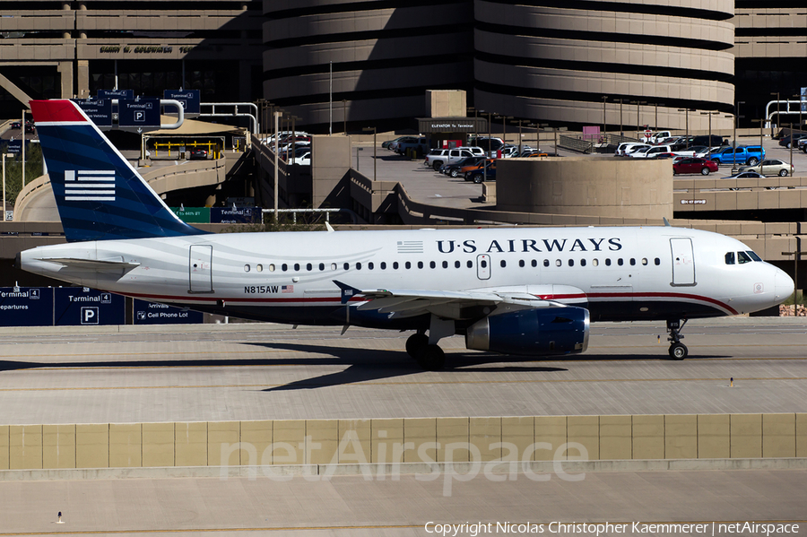 US Airways Airbus A319-132 (N815AW) | Photo 124028