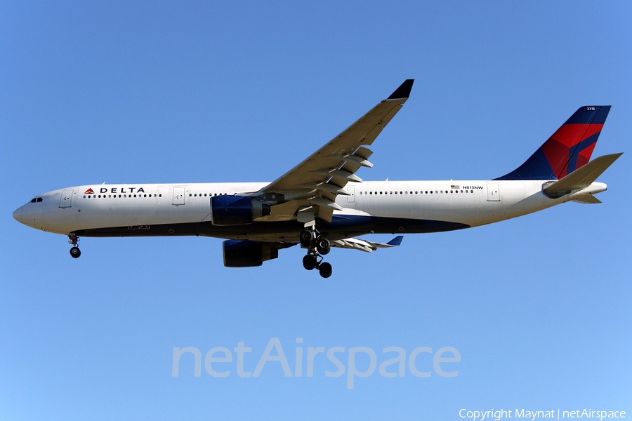 Delta Air Lines Airbus A330-323X (N815NW) | Photo 140515