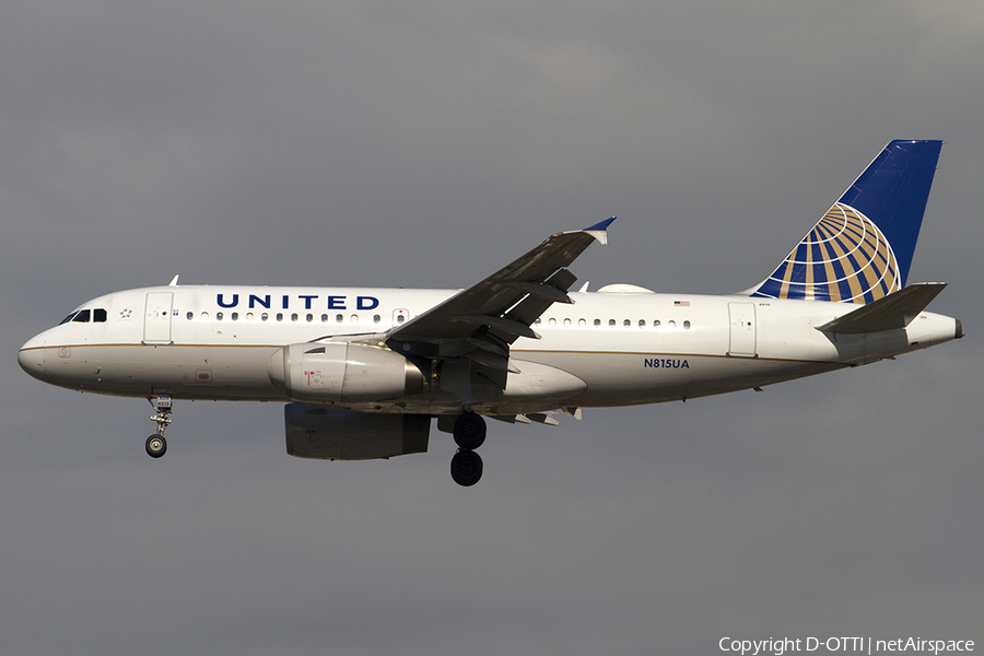 United Airlines Airbus A319-131 (N815UA) | Photo 469688