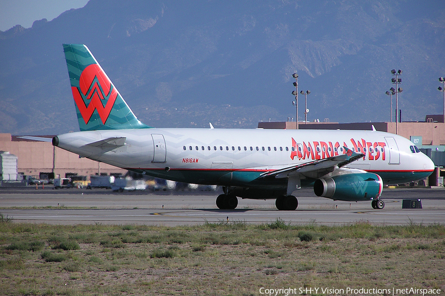 America West Airlines Airbus A319-132 (N816AW) | Photo 2925