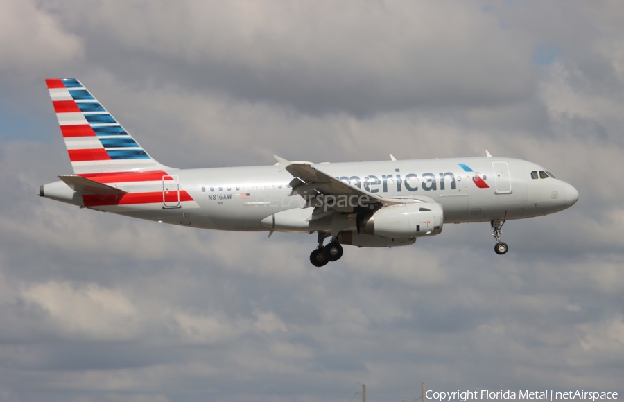 American Airlines Airbus A319-132 (N816AW) | Photo 672113