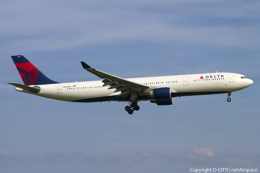 Delta Air Lines Airbus A330-323E (N816NW) | Photo 437737