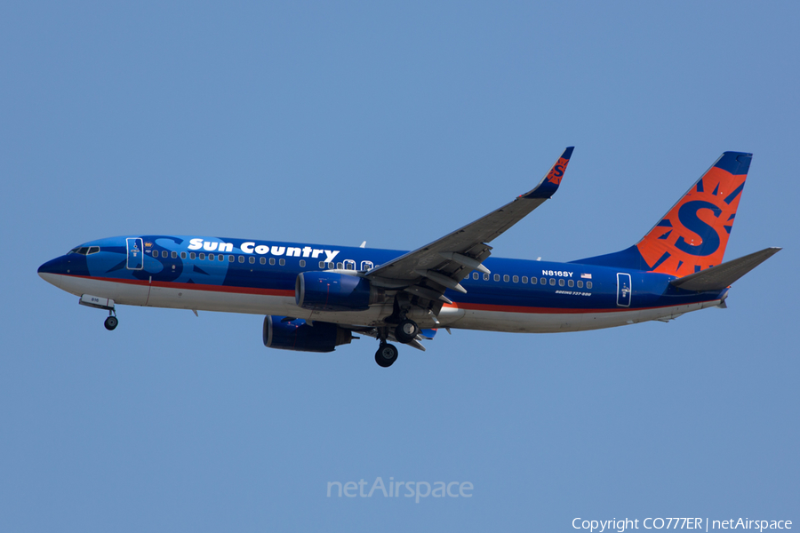 Sun Country Airlines Boeing 737-8Q8 (N816SY) | Photo 60913
