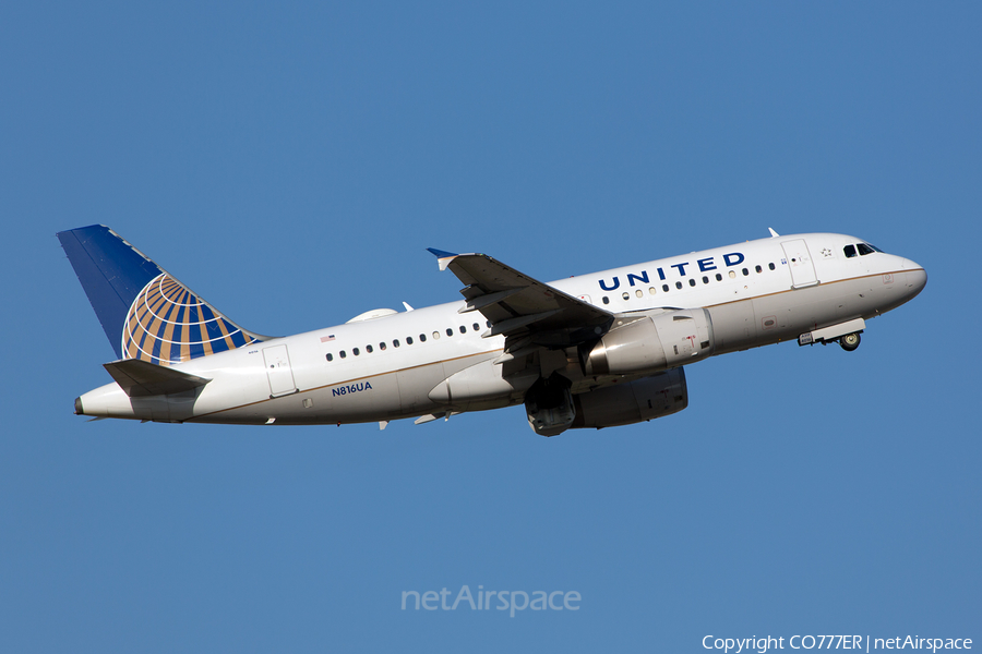 United Airlines Airbus A319-131 (N816UA) | Photo 175406
