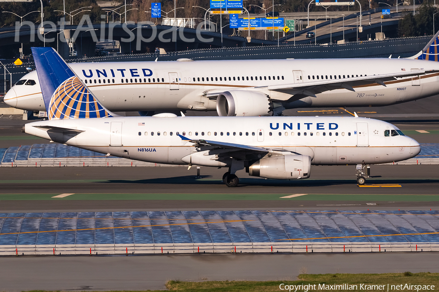 United Airlines Airbus A319-131 (N816UA) | Photo 503177
