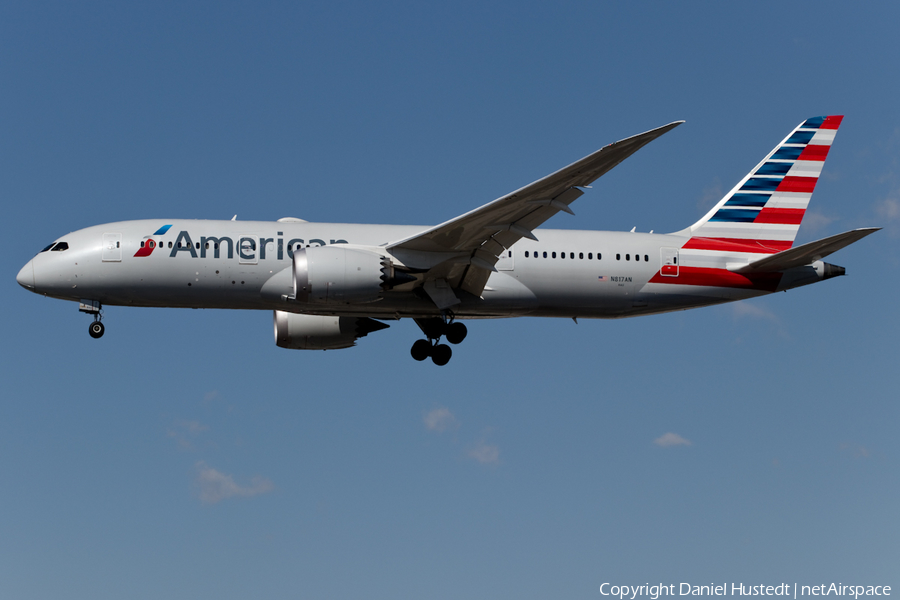 American Airlines Boeing 787-8 Dreamliner (N817AN) | Photo 446833