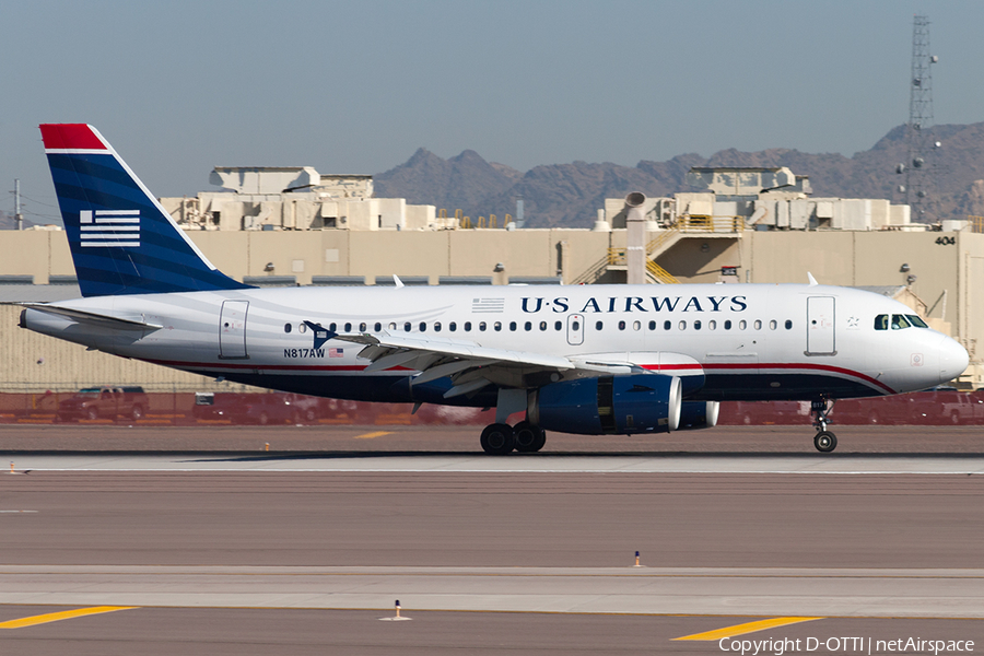 US Airways Airbus A319-132 (N817AW) | Photo 189110