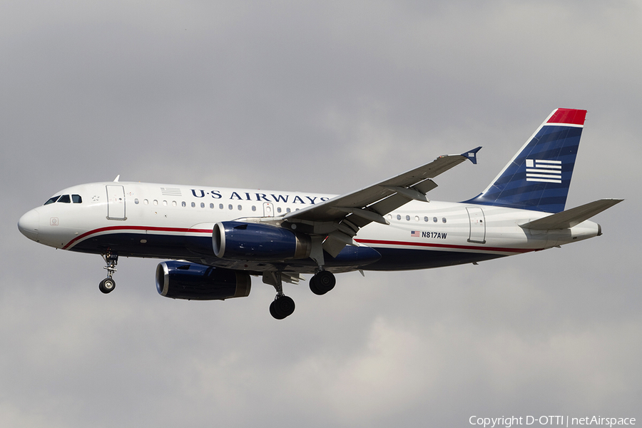 US Airways Airbus A319-132 (N817AW) | Photo 339358