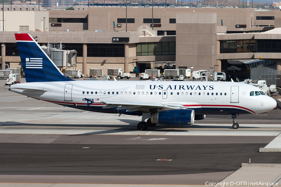 US Airways Airbus A319-132 (N817AW) | Photo 187983