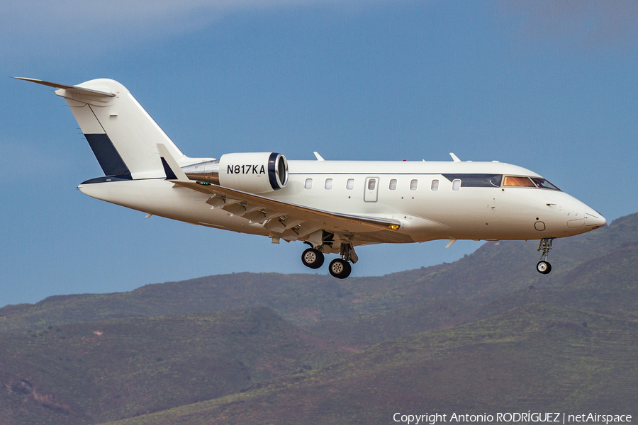 (Private) Bombardier CL-600-2B16 Challenger 650 (N817KA) | Photo 440726