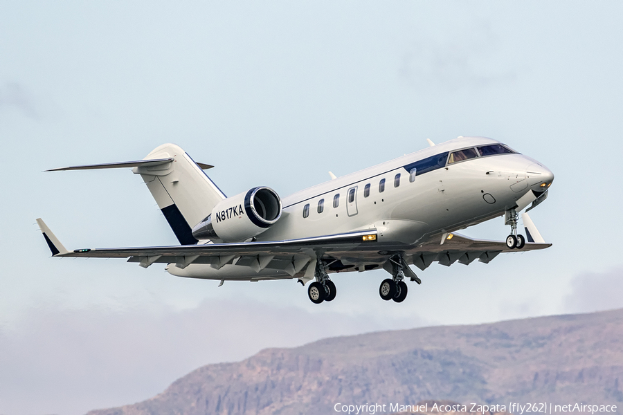 (Private) Bombardier CL-600-2B16 Challenger 650 (N817KA) | Photo 440856