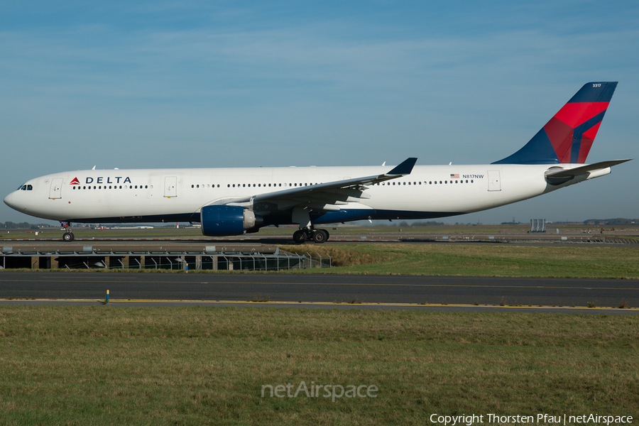 Delta Air Lines Airbus A330-323X (N817NW) | Photo 62693