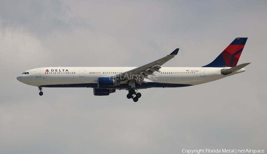 Delta Air Lines Airbus A330-323X (N817NW) | Photo 306132