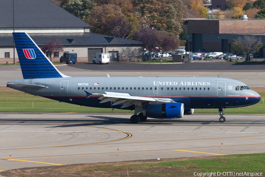 United Airlines Airbus A319-131 (N817UA) | Photo 191151