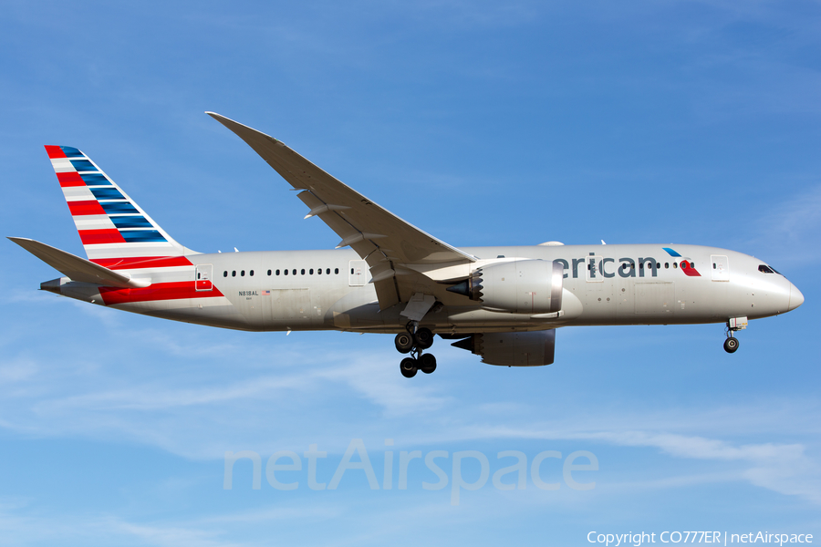 American Airlines Boeing 787-8 Dreamliner (N818AL) | Photo 199503