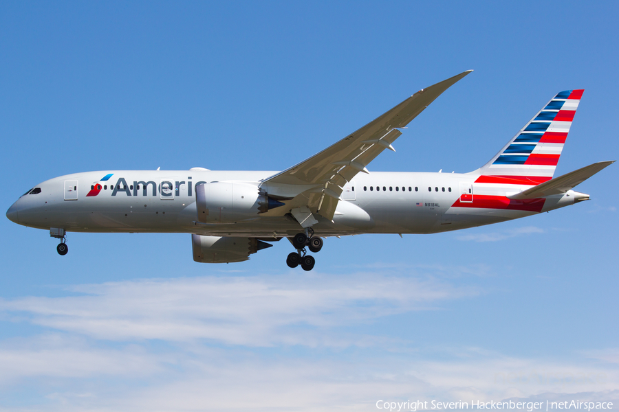 American Airlines Boeing 787-8 Dreamliner (N818AL) | Photo 205165