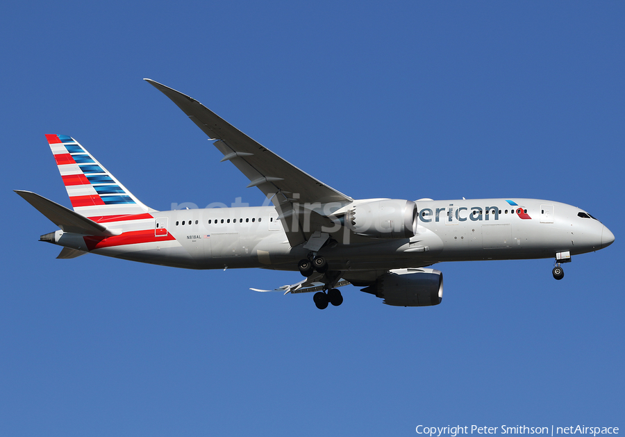 American Airlines Boeing 787-8 Dreamliner (N818AL) | Photo 222879