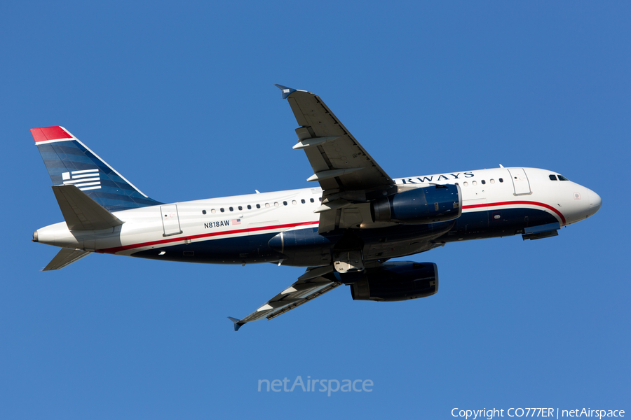 US Airways Airbus A319-132 (N818AW) | Photo 45251