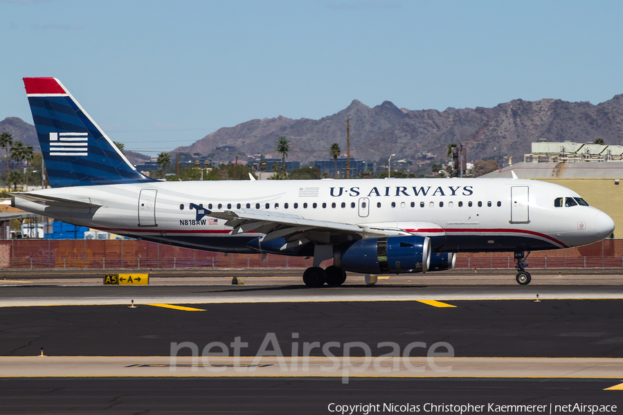 US Airways Airbus A319-132 (N818AW) | Photo 124027