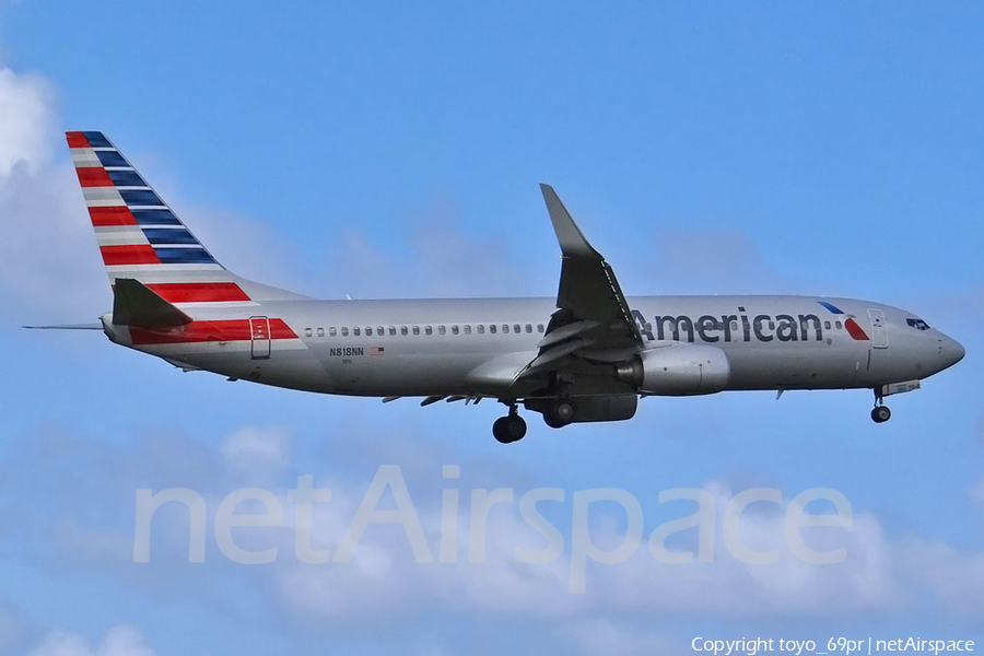 American Airlines Boeing 737-823 (N818NN) | Photo 68316