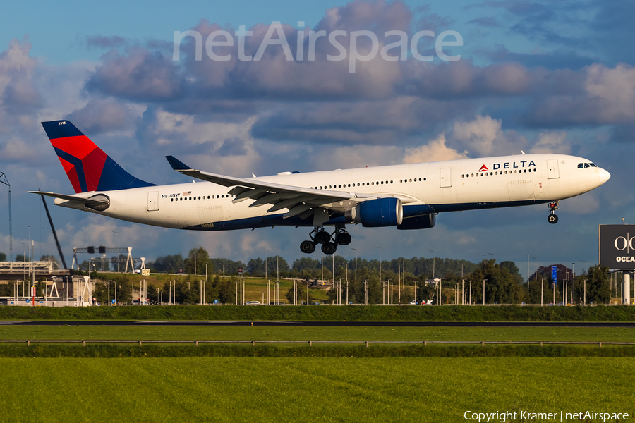 Delta Air Lines Airbus A330-323X (N818NW) | Photo 675908