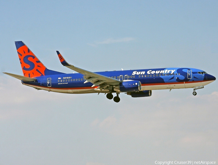 Sun Country Airlines Boeing 737-8BK (N818SY) | Photo 99912