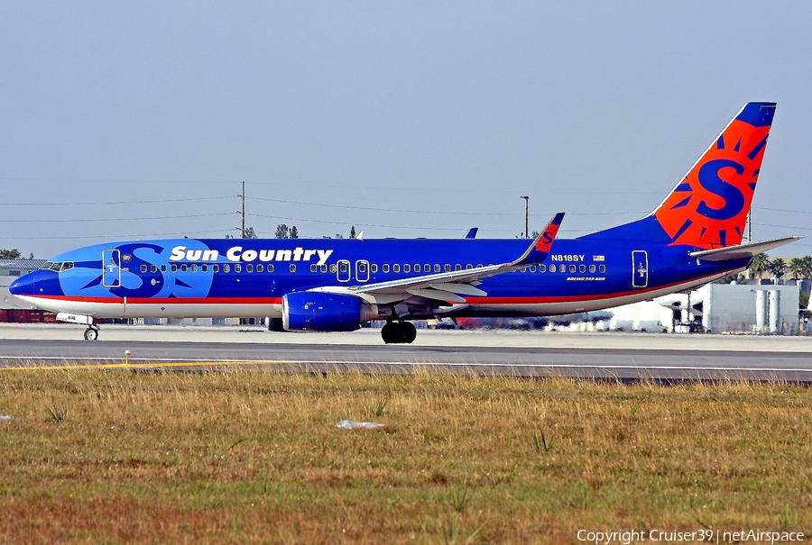 Sun Country Airlines Boeing 737-8BK (N818SY) | Photo 99936