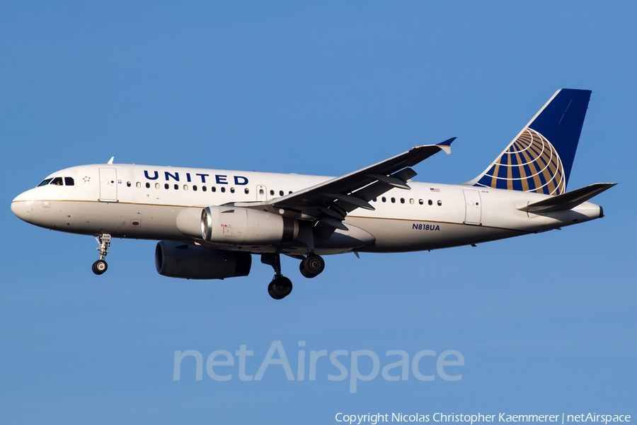 United Airlines Airbus A319-131 (N818UA) | Photo 101031