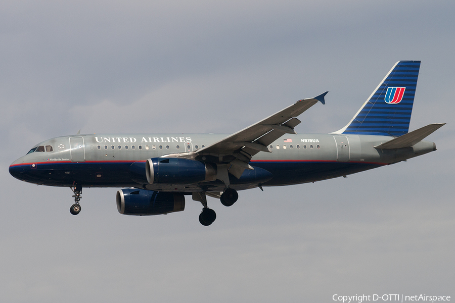 United Airlines Airbus A319-131 (N818UA) | Photo 185321