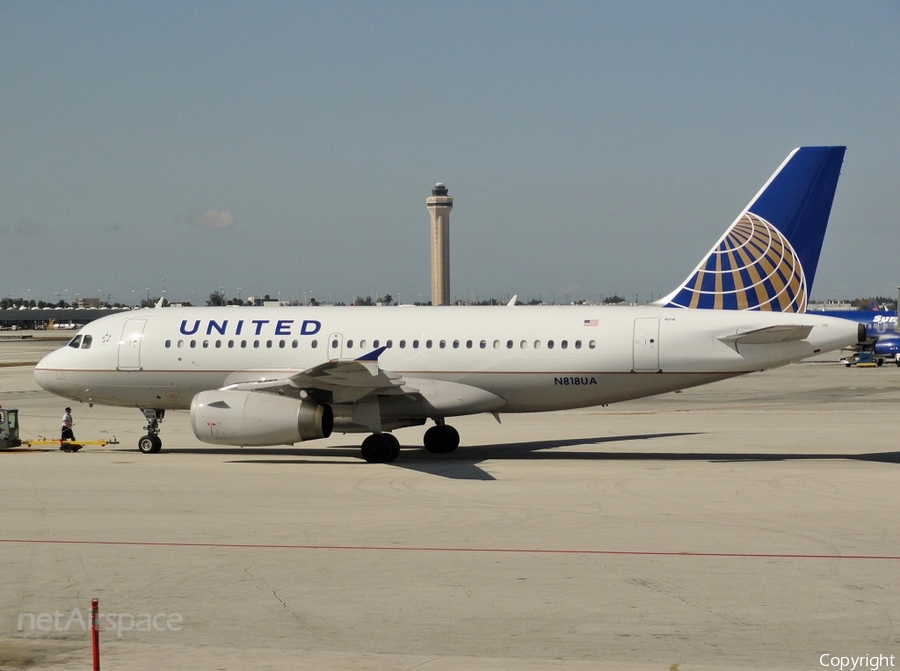 United Airlines Airbus A319-131 (N818UA) | Photo 34349