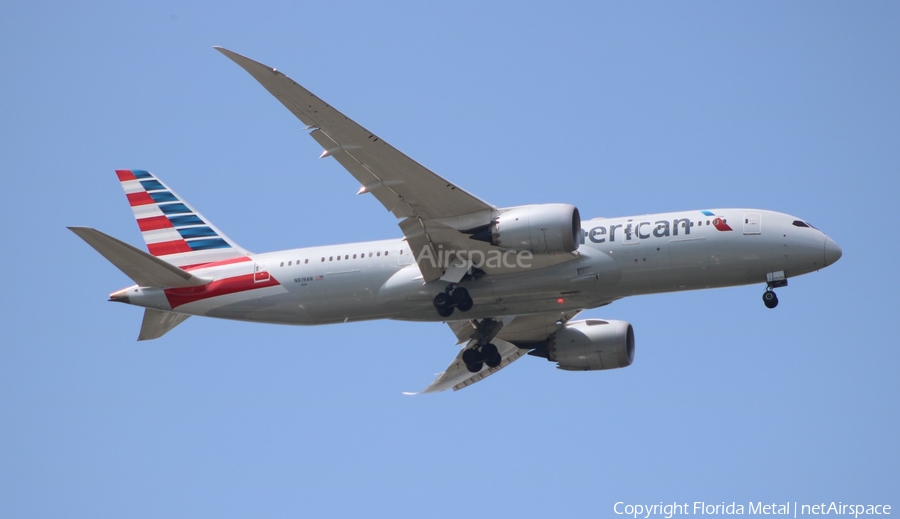 American Airlines Boeing 787-8 Dreamliner (N819AN) | Photo 351436