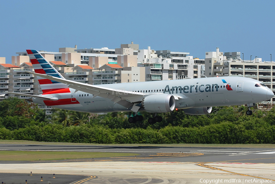 American Airlines Boeing 787-8 Dreamliner (N819AN) | Photo 388259