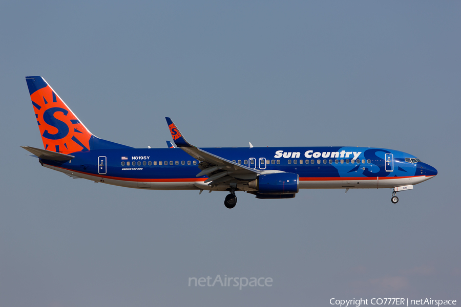 Sun Country Airlines Boeing 737-86N (N819SY) | Photo 91210