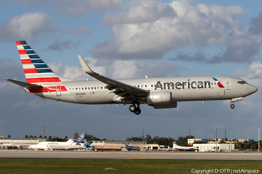 American Airlines Boeing 737-823 (N820NN) | Photo 138050